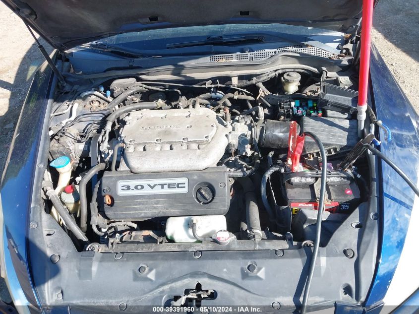 2005 Honda Accord 3.0 Ex VIN: 1HGCM66515A037603 Lot: 39391960