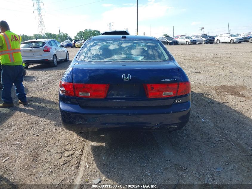 2005 Honda Accord 3.0 Ex VIN: 1HGCM66515A037603 Lot: 39391960