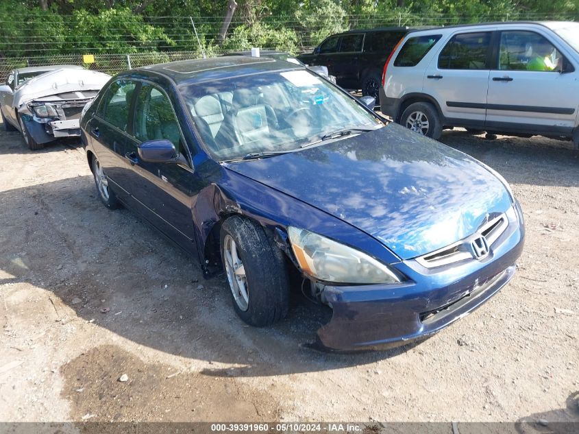 2005 Honda Accord 3.0 Ex VIN: 1HGCM66515A037603 Lot: 39391960