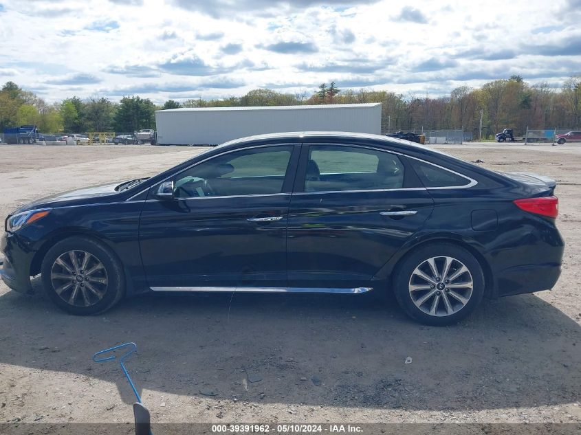 2017 HYUNDAI SONATA LIMITED - 5NPE34AFXHH448610