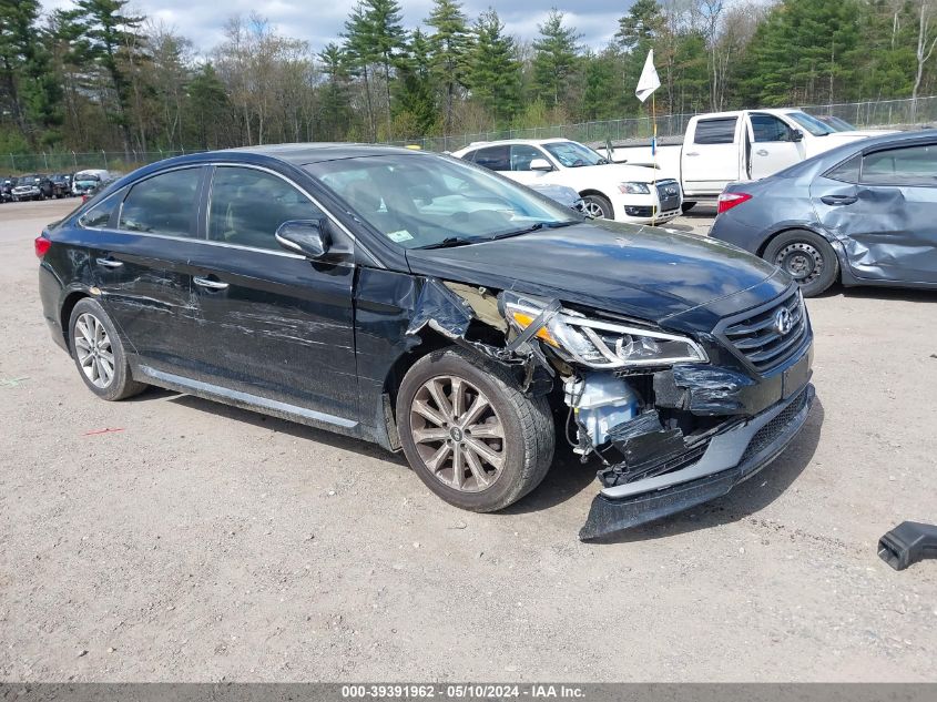 2017 Hyundai Sonata Limited VIN: 5NPE34AFXHH448610 Lot: 39391962