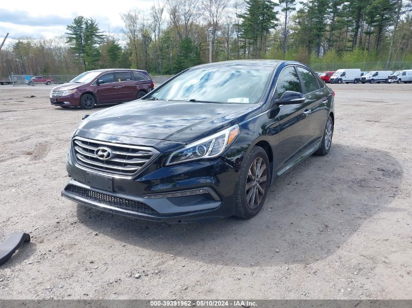 2017 HYUNDAI SONATA LIMITED - 5NPE34AFXHH448610