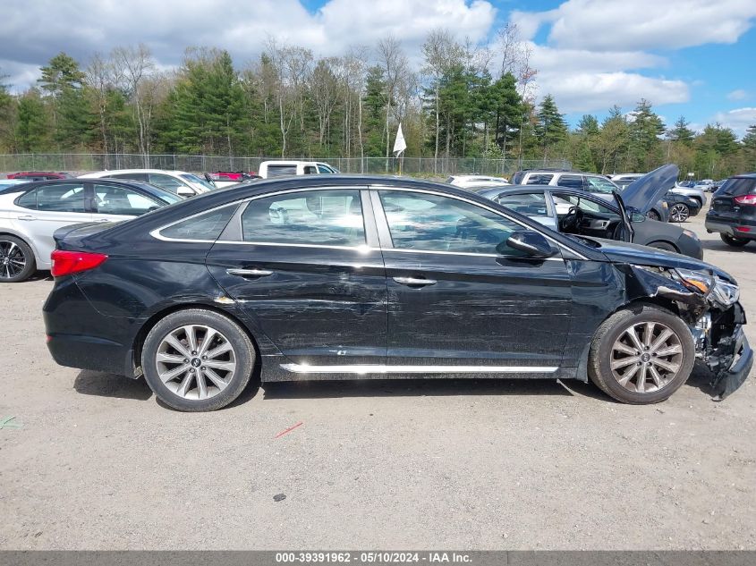 2017 HYUNDAI SONATA LIMITED - 5NPE34AFXHH448610