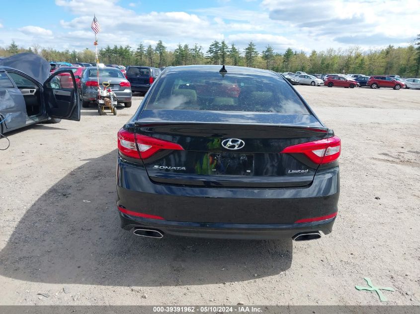 2017 HYUNDAI SONATA LIMITED - 5NPE34AFXHH448610