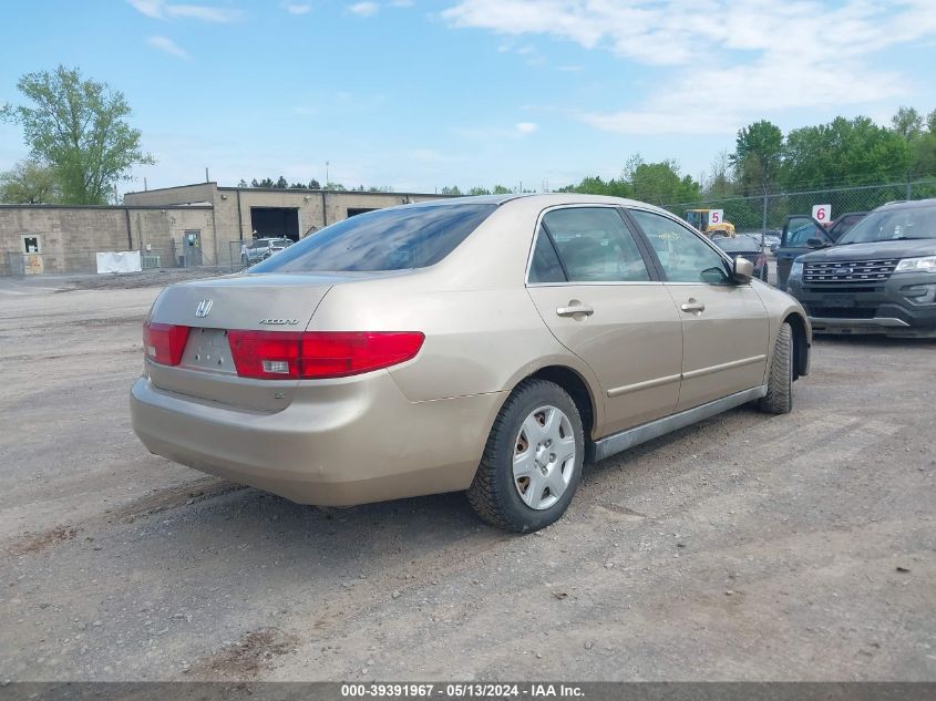 2005 Honda Accord 2.4 Lx VIN: 1HGCM56435A196723 Lot: 39391967