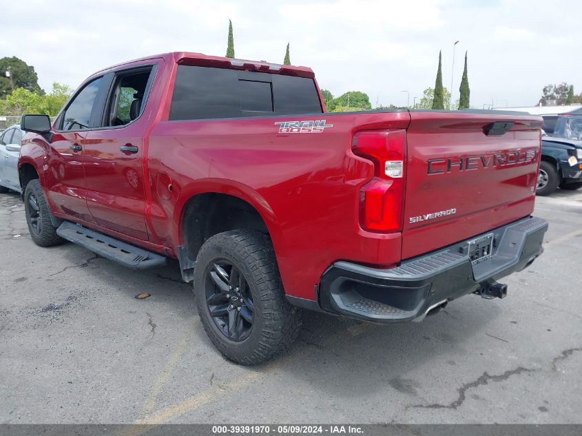 2020 Chevrolet Silverado 1500 4Wd Short Bed Lt Trail Boss VIN: 1GCPYFEL8LZ291599 Lot: 39391970