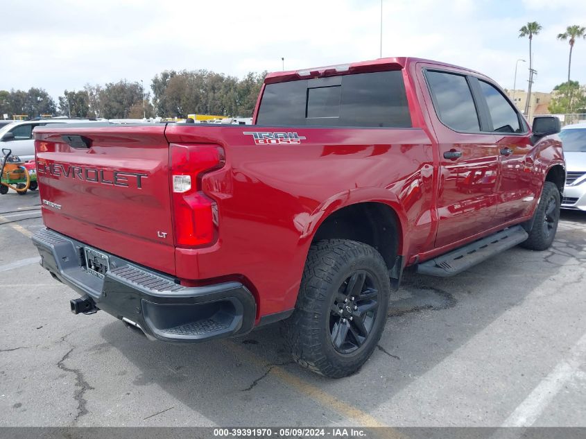 2020 Chevrolet Silverado 1500 4Wd Short Bed Lt Trail Boss VIN: 1GCPYFEL8LZ291599 Lot: 39391970