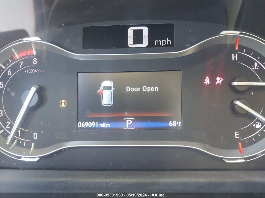 2018 Honda Pilot Ex-L VIN: 5FNYF5H50JB030262 Lot: 39391969