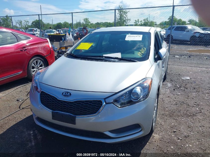 2016 Kia Forte Lx VIN: KNAFX4A62G5563660 Lot: 39391972