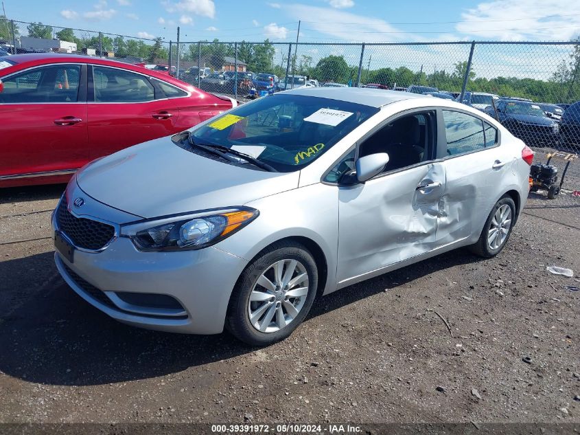 2016 Kia Forte Lx VIN: KNAFX4A62G5563660 Lot: 39391972