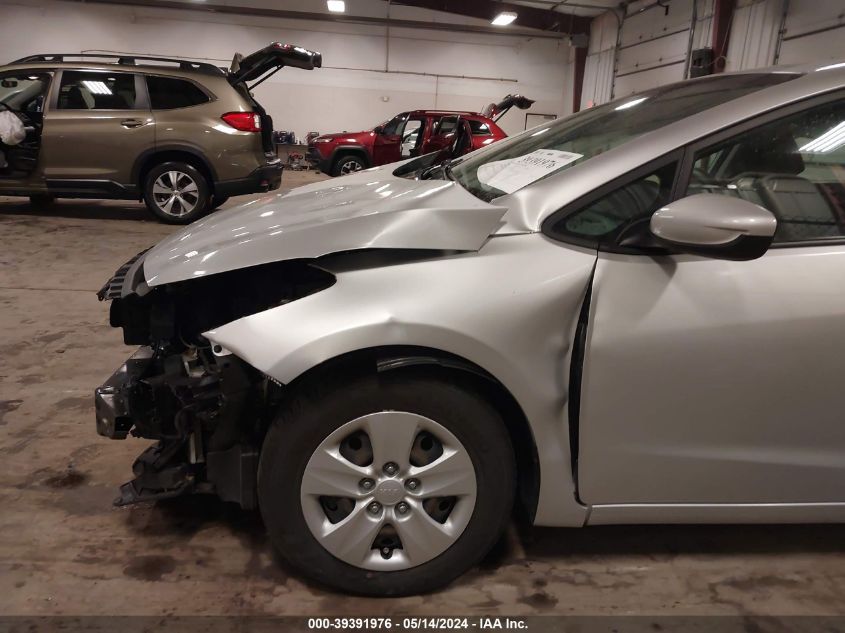 2017 Kia Forte Lx VIN: 3KPFL4A75HE027248 Lot: 39391976