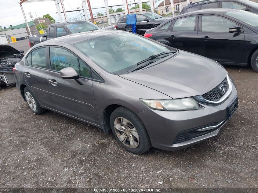 2013 Honda Civic Lx VIN: 19XFB2F55DE201392 Lot: 39391980