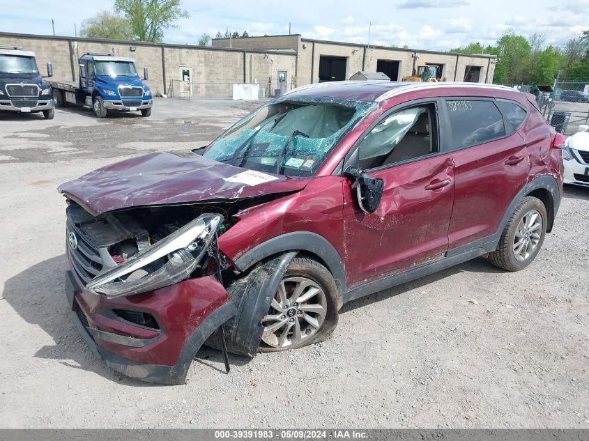 2016 Hyundai Tucson Eco VIN: KM8J3CA27GU060837 Lot: 39391983