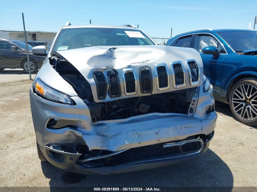 2016 Jeep Cherokee Limited VIN: 1C4PJLDS1GW114444 Lot: 39391989