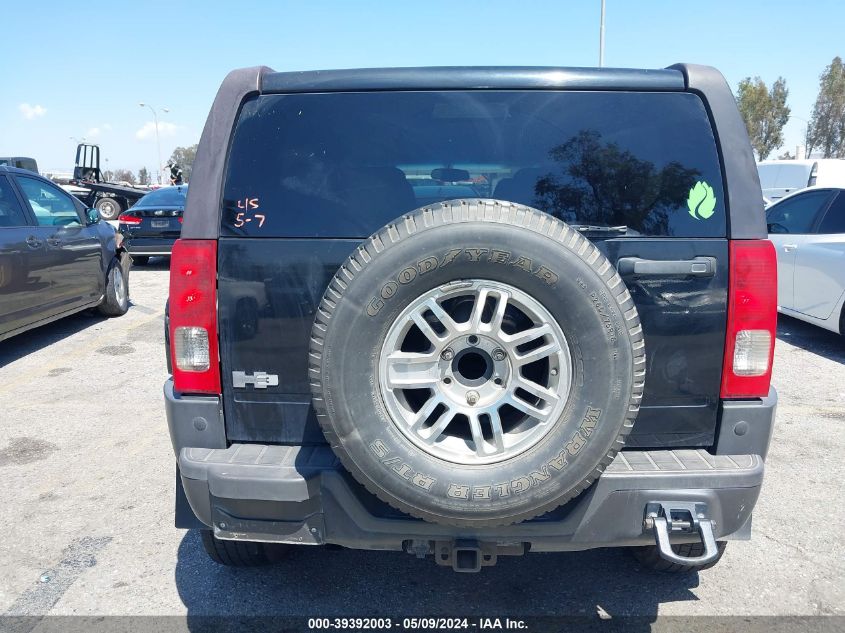 2007 Hummer H3 Suv VIN: 5GTDN13E078206665 Lot: 39392003