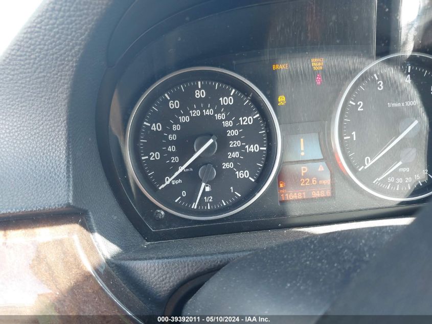 2011 BMW 328I xDrive VIN: WBAPK5C50BA995855 Lot: 39392011