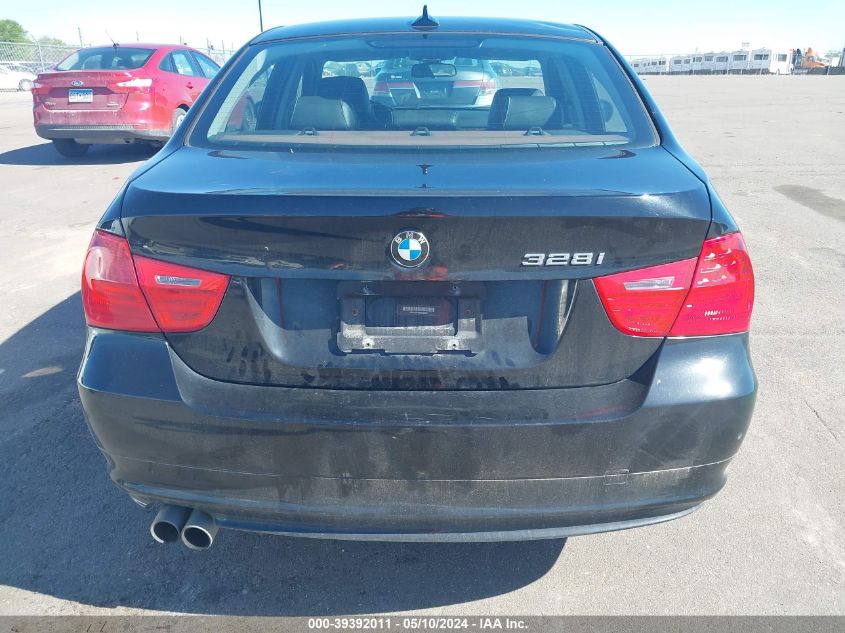 2011 BMW 328I xDrive VIN: WBAPK5C50BA995855 Lot: 39392011