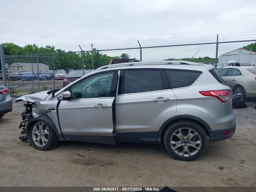 2014 Ford Escape Titanium VIN: 1FMCU9J99EUB11256 Lot: 39392017