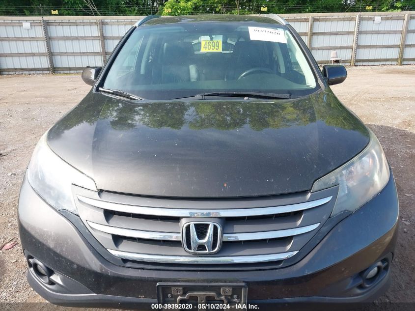 2013 Honda Cr-V Ex-L VIN: 5J6RM4H75DL008534 Lot: 39392020