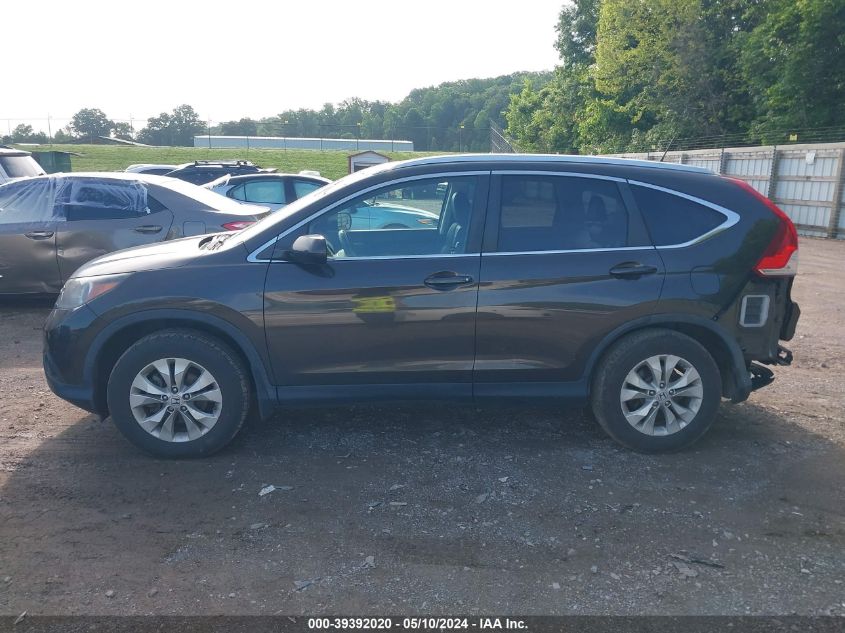 2013 Honda Cr-V Ex-L VIN: 5J6RM4H75DL008534 Lot: 39392020