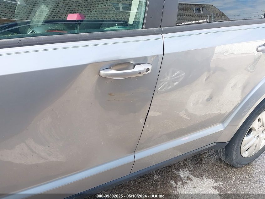 2018 Dodge Journey Se VIN: 3C4PDCAB3JT383991 Lot: 39392025