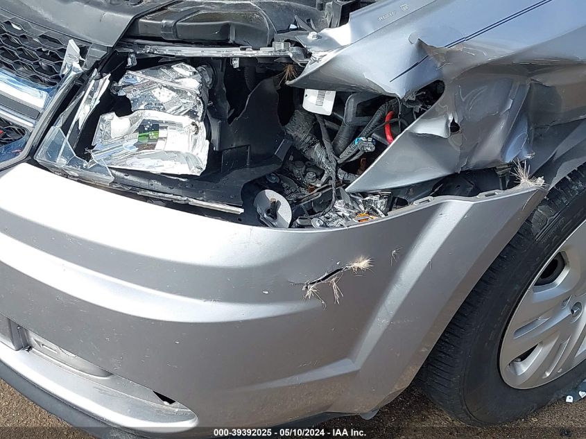 2018 Dodge Journey Se VIN: 3C4PDCAB3JT383991 Lot: 39392025