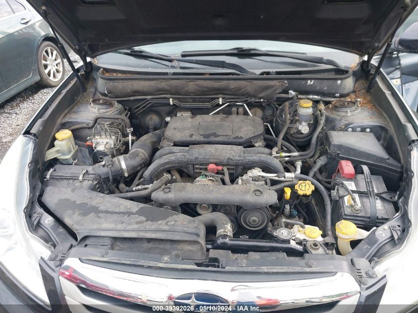 2012 Subaru Outback 2.5I VIN: 4S4BRBACXC3296842 Lot: 39392026