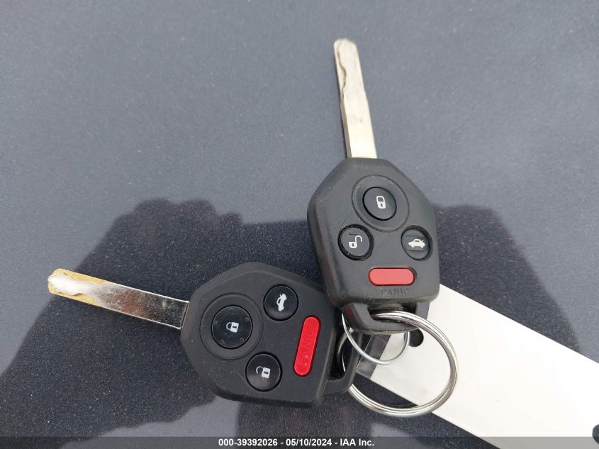 2012 Subaru Outback 2.5I VIN: 4S4BRBACXC3296842 Lot: 39392026