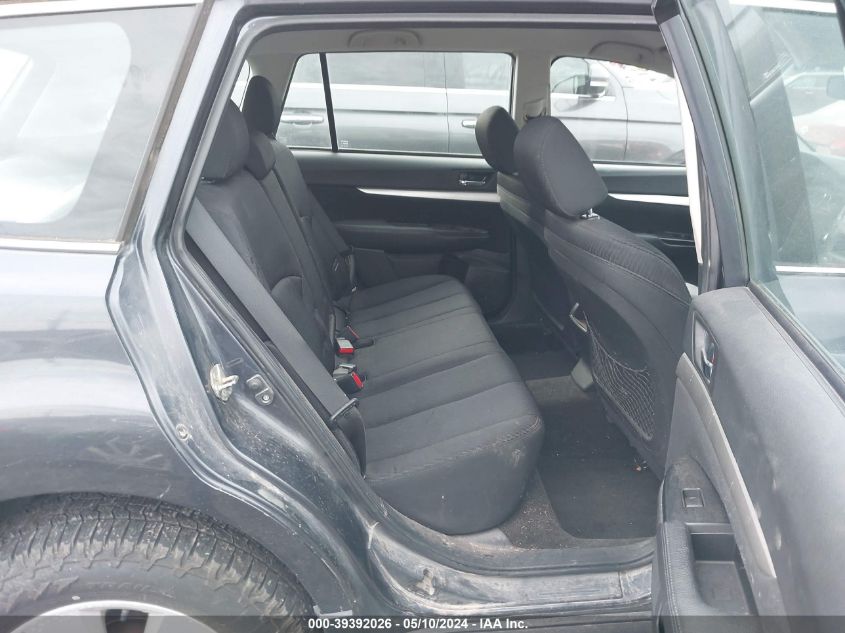 2012 Subaru Outback 2.5I VIN: 4S4BRBACXC3296842 Lot: 39392026