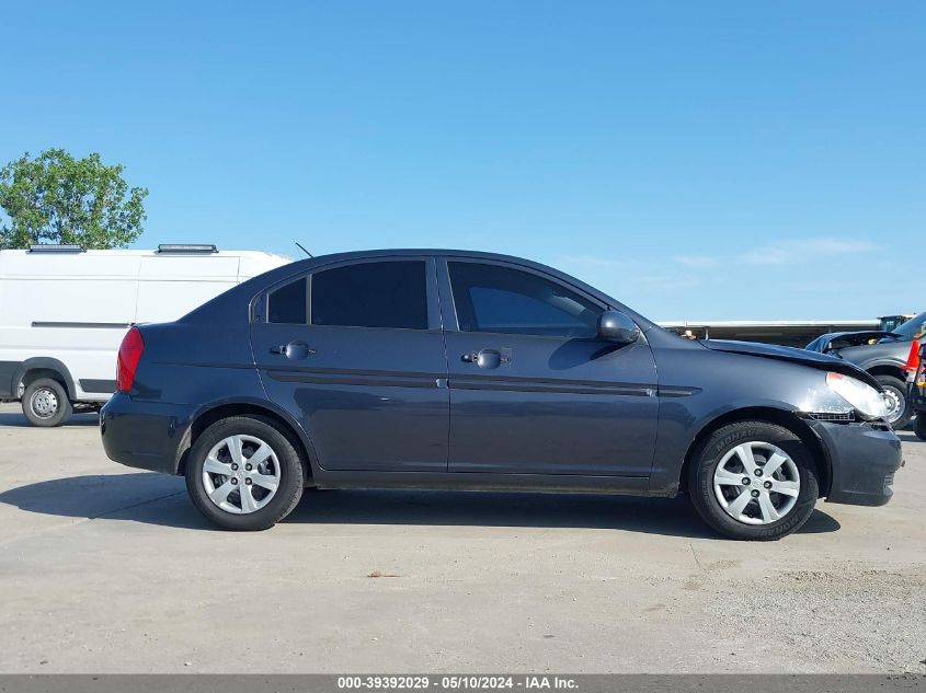 2009 Hyundai Accent Gls VIN: KMHCN46C99U320118 Lot: 39392029