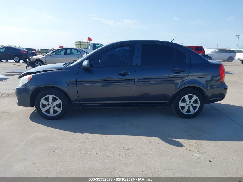 2009 Hyundai Accent Gls VIN: KMHCN46C99U320118 Lot: 39392029