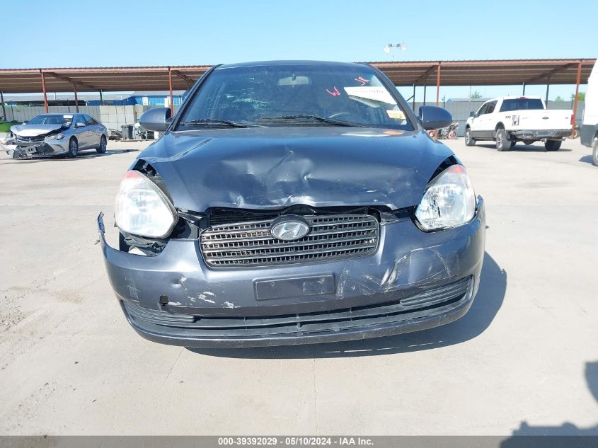 2009 Hyundai Accent Gls VIN: KMHCN46C99U320118 Lot: 39392029