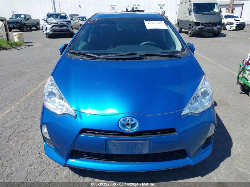 2014 Toyota Prius C Two VIN: JTDKDTB33E1568931 Lot: 39392030