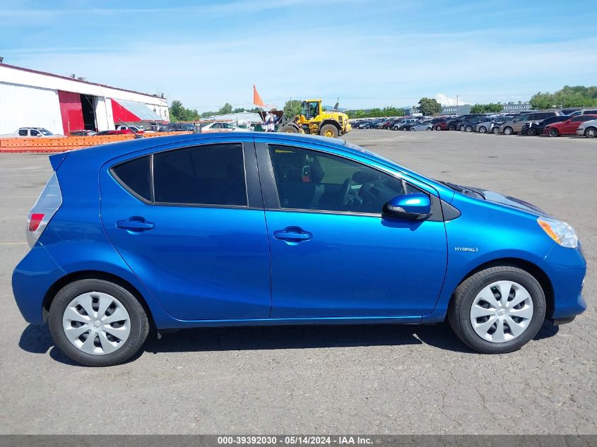 2014 Toyota Prius C Two VIN: JTDKDTB33E1568931 Lot: 39392030