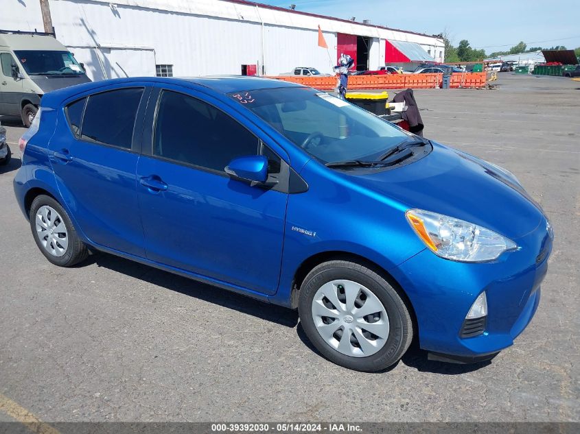 2014 Toyota Prius C Two VIN: JTDKDTB33E1568931 Lot: 39392030