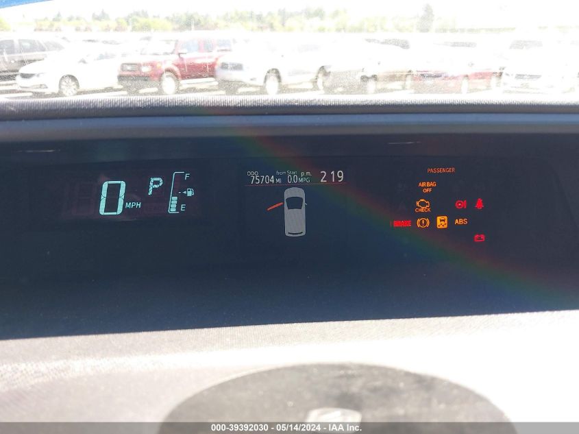 2014 Toyota Prius C Two VIN: JTDKDTB33E1568931 Lot: 39392030