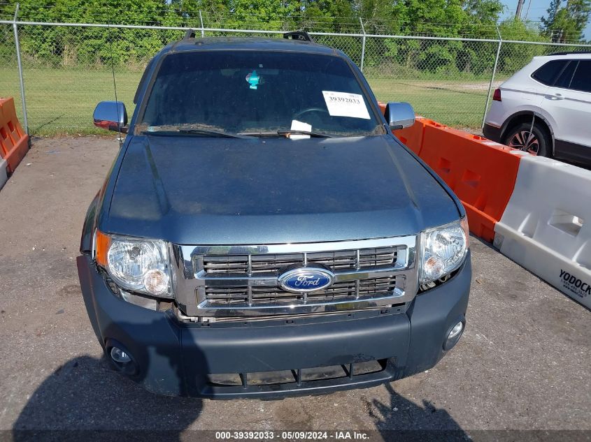 2011 Ford Escape Xlt VIN: 1FMCU9DG4BKA36211 Lot: 39392033