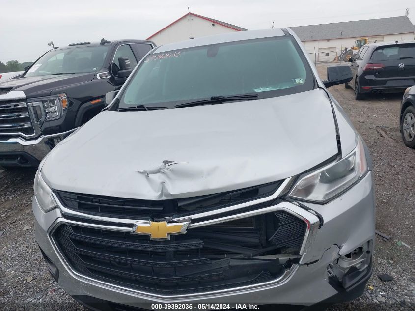 2019 Chevrolet Traverse Ls VIN: 1GNEVFKWXKJ268523 Lot: 39392035