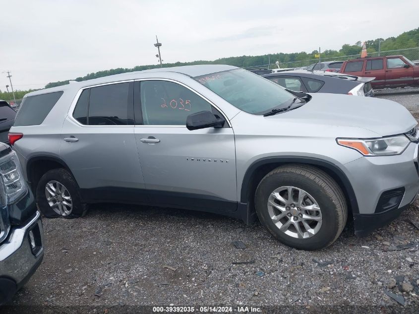 2019 Chevrolet Traverse Ls VIN: 1GNEVFKWXKJ268523 Lot: 39392035