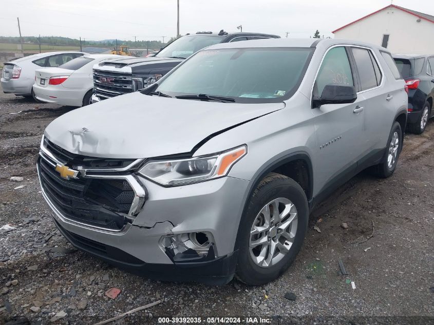 2019 Chevrolet Traverse Ls VIN: 1GNEVFKWXKJ268523 Lot: 39392035