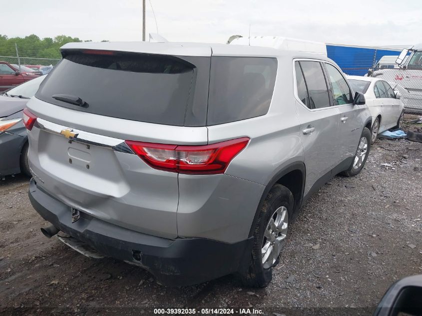 2019 Chevrolet Traverse Ls VIN: 1GNEVFKWXKJ268523 Lot: 39392035