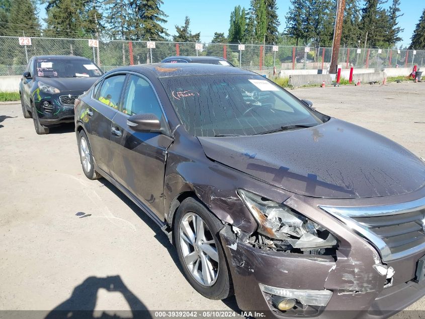 2013 Nissan Altima 2.5 Sl VIN: 1N4AL3AP8DC126853 Lot: 39392042