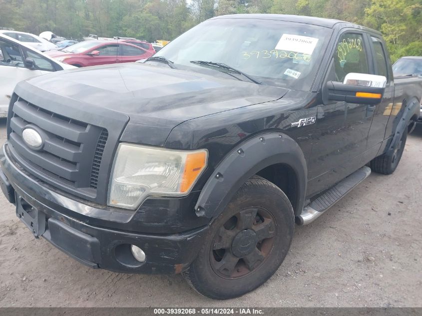 2009 Ford F-150 Stx/Xl VIN: 1FTRX12W99FA45507 Lot: 39392068