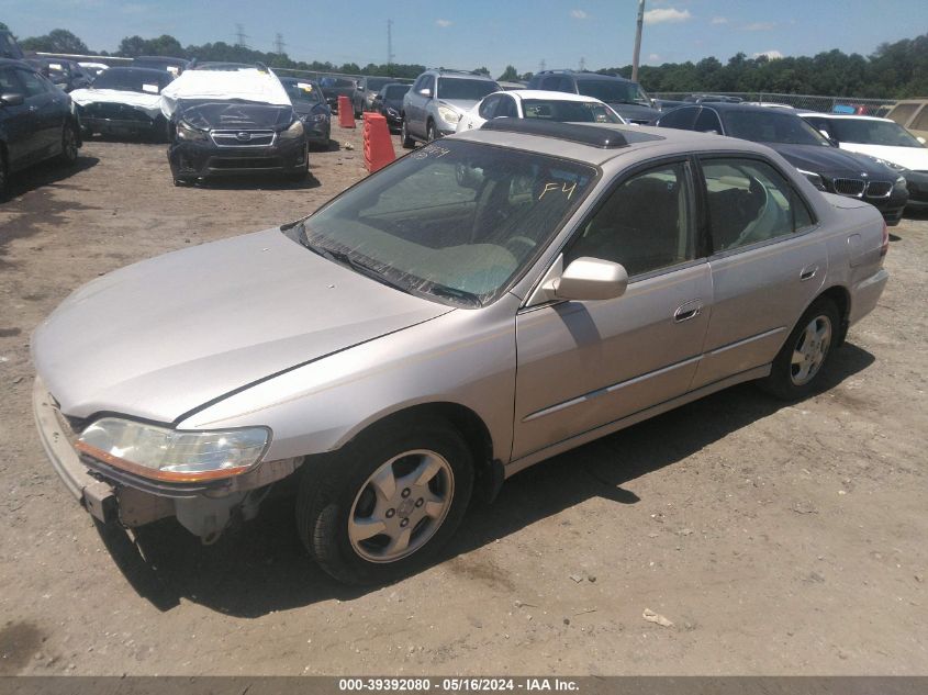 1999 Honda Accord Ex VIN: 1HGCG5658XA144393 Lot: 39392080