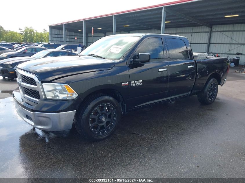 2017 Ram 1500 Slt 4X2 6'4 Box VIN: 1C6RR6TTXHS722931 Lot: 39392101