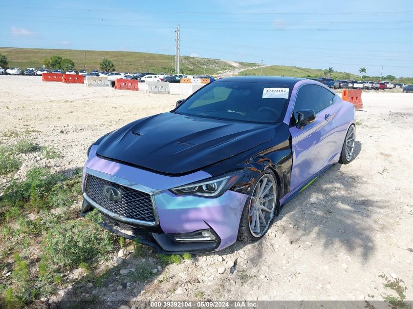 2018 Infiniti Q60 3.0T Luxe VIN: JN1EV7EKXJM341946 Lot: 39392104