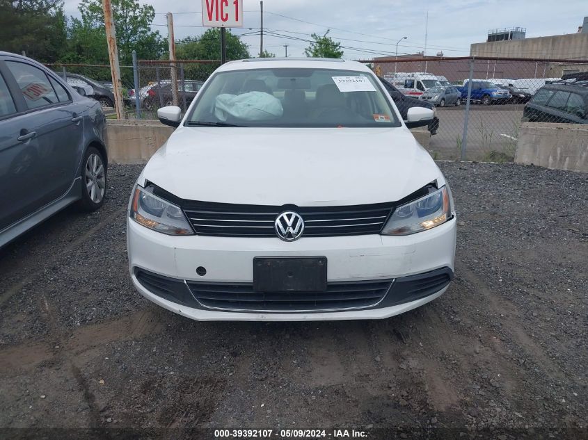 2013 Volkswagen Jetta 2.5L Se VIN: 3VWDP7AJ3DM363132 Lot: 39392107