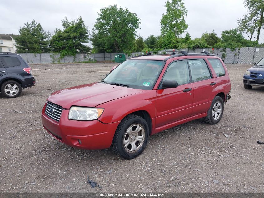 2006 Subaru Forester 2.5X VIN: JF1SG63646H731571 Lot: 39392134