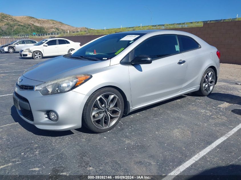 2015 Kia Forte Koup Sx VIN: KNAFZ6A35F5366153 Lot: 39392146