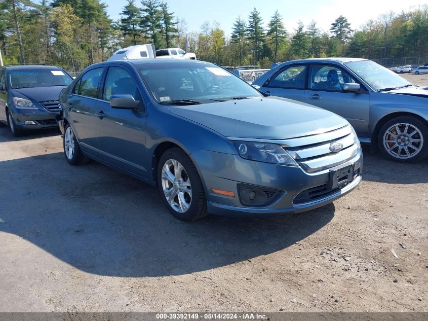 2012 Ford Fusion Se VIN: 3FAHP0HA1CR424163 Lot: 39392149